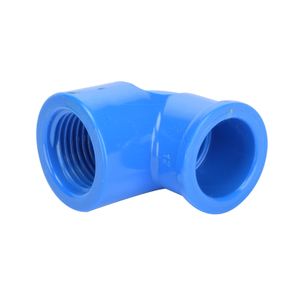 Codo Presión 20 mm Rosca 1/2´´ Hoffens Azul
