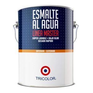 Esmalte al Agua 1 Galón Master Tricolor Blanco
