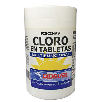 Cloro-Tableta-Pote-1kg