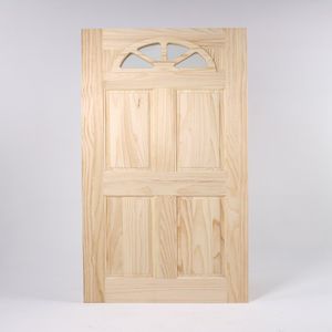 Puerta Asturiana Pino 45X850X2000 Mm Maderas Bravo