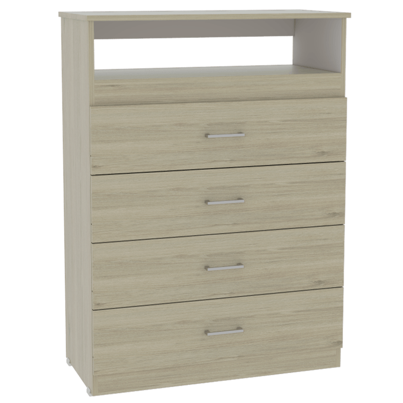 Comoda-Z-80-Tv40-4-Cajones---Rovere---Blanco-Tuhome