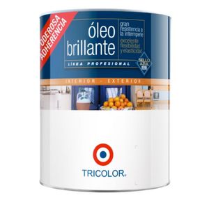 Óleo Profesional Brillante Blanco Perfecto 1/4 Galón Tricolor