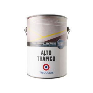 Alto Tráfico al Agua 1 Galón Amarilla Tricolor